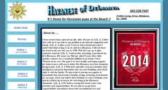 Desktop Screenshot of havaneseofdelmirva.com